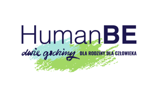 logo akcji HumanBE dwie godziny dla rodziny